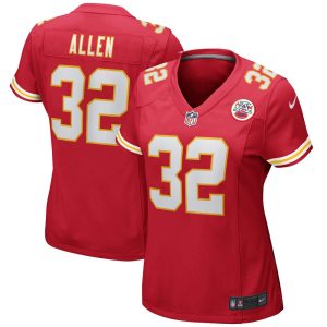 NFL Women's Kansas City Chiefs Marcus Allen Nike Red Game Retired Player Jersey