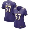 NFL Women's Baltimore Ravens Kristian Welch Nike Purple Game Jersey