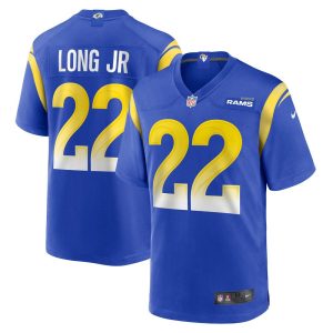 NFL Men's Los Angeles Rams David Long Jr. Nike Royal Game Player Jersey