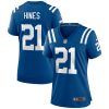 NFL Women's Indianapolis Colts Nyheim Hines Nike Royal Game Jersey