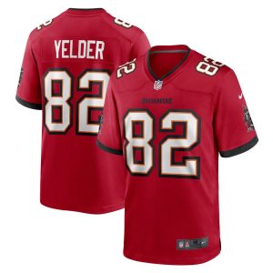 NFL Men's Tampa Bay Buccaneers Deon Yelder Nike Red Game Player Jersey