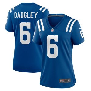 NFL Women's Indianapolis Colts Michael Badgley Nike Royal Game Jersey