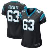 NFL Women's Carolina Panthers Austin Corbett Nike Black Game Jersey