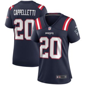 NFL Women's New England Patriots Gino Cappelletti Nike Navy Game Retired Player Jersey