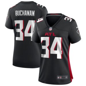 NFL Women's Atlanta Falcons Ray Buchanan Nike Black Game Retired Player Jersey