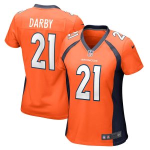 NFL Women's Denver Broncos Ronald Darby Nike Orange Nike Game Jersey