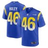 NFL Men's Los Angeles Rams Grant Haley Nike Royal Game Jersey