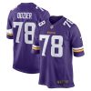 NFL Men's Minnesota Vikings Dakota Dozier Nike Purple Game Jersey