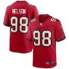 NFL Men's Tampa Bay Buccaneers Anthony Nelson Nike Red Game Jersey