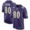 NFL Men's Baltimore Ravens Miles Boykin Nike Purple Team Game Jersey