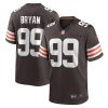 NFL Men's Cleveland Browns Taven Bryan Nike Brown Game Jersey