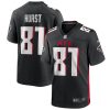 NFL Men's Atlanta Falcons Hayden Hurst Nike Black Game Jersey