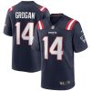 NFL Men's New England Patriots Steve Grogan Nike Navy Game Retired Player Jersey