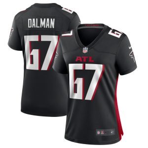 NFL Women's Atlanta Falcons Drew Dalman Nike Black Game Jersey