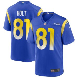 NFL Men's Los Angeles Rams Torry Holt Nike Royal Game Retired Player Jersey