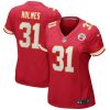 NFL Women's Kansas City Chiefs Priest Holmes Nike Red Game Retired Player Jersey
