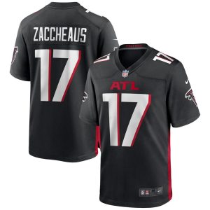 NFL Men's Atlanta Falcons Olamide Zaccheaus Nike Black Game Jersey