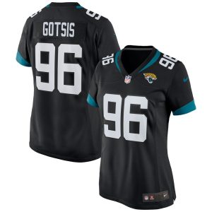 NFL Women's Jacksonville Jaguars Adam Gotsis Nike Black Game Jersey