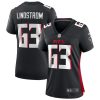 NFL Women's Atlanta Falcons Chris Lindstrom Nike Black Game Jersey