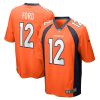 NFL Men's Denver Broncos Mike Ford Nike Orange Game Player Jersey