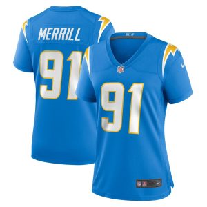 NFL Women's Los Angeles Chargers Forrest Merrill Nike Powder Blue Player Game Jersey