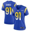 NFL Women's Los Angeles Rams Greg Gaines Nike Royal Game Jersey