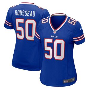 NFL Women's Buffalo Bills Gregory Rousseau Nike Royal Game Jersey