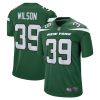 NFL Men's New York Jets Jarrod Wilson Nike Gotham Green Game Jersey