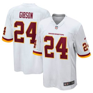 NFL Men's Washington Football Team Antonio Gibson Nike White Game Player Jersey