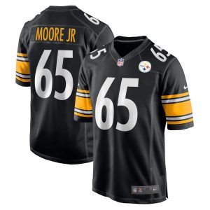 NFL Men's Pittsburgh Steelers Dan Moore Jr. Nike Black Game Jersey