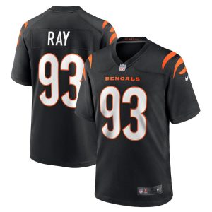 NFL Men's Cincinnati Bengals Wyatt Ray Nike Black Game Jersey