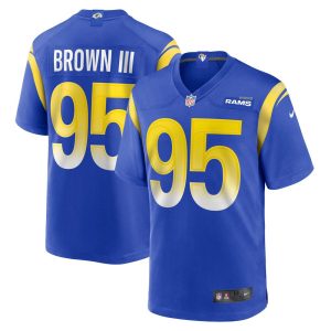 NFL Men's Los Angeles Rams Bobby Brown III Nike Royal Game Jersey