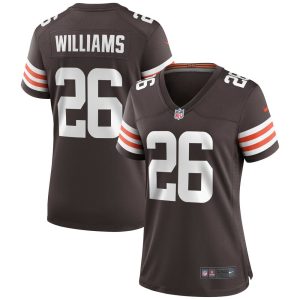 NFL Women's Cleveland Browns Greedy Williams Nike Brown Game Jersey