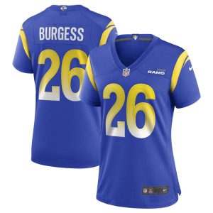 NFL Women's Los Angeles Rams Terrell Burgess Nike Royal Game Jersey
