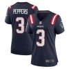 NFL Women's New England Patriots Jabrill Peppers Nike Navy Game Jersey