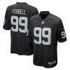 NFL Men's Las Vegas Raiders Clelin Ferrell Nike Black Home Game Jersey