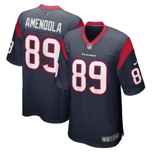 NFL Men's Houston Texans Danny Amendola Nike Navy Game Jersey