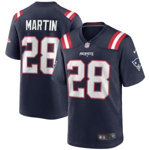 NFL Men's New England Patriots Curtis Martin Nike Navy Game Retired Player Jersey