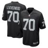 NFL Men's Las Vegas Raiders Alex Leatherwood Nike Black Game Jersey