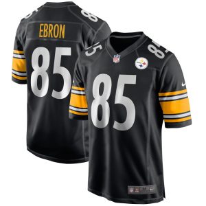 NFL Men's Pittsburgh Steelers Eric Ebron Nike Black Game Jersey