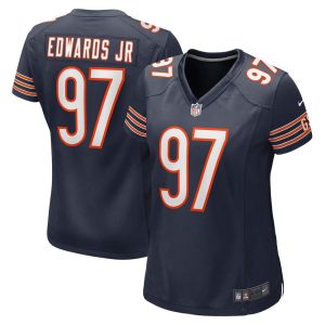 NFL Women's Chicago Bears Mario Edwards Jr. Nike Navy Game Jersey