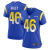 NFL Women's Los Angeles Rams Grant Haley Nike Royal Game Jersey