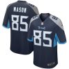 NFL Men's Tennessee Titans Derrick Mason Nike Navy Game Retired Player Jersey