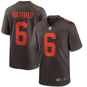 NFL Men's Cleveland Browns Baker Mayfield Nike Brown Alternate Game Jersey