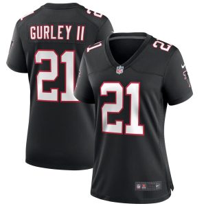 NFL Women's Atlanta Falcons Todd Gurley II Nike Black Throwback Game Jersey
