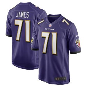 NFL Men's Baltimore Ravens Ja'Wuan James Nike Purple Player Game Jersey