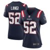 NFL Women's New England Patriots Harvey Langi Nike Navy Game Player Jersey