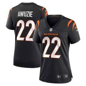 NFL Women's Cincinnati Bengals Chidobe Awuzie Nike Black Game Player Jersey