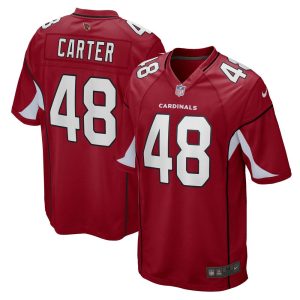 NFL Men's Arizona Cardinals Ron'Dell Carter Nike Cardinal Game Jersey