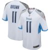 NFL Men's Tennessee Titans AJ Brown Nike White Game Jersey